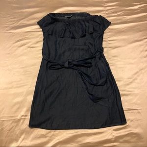 NWOT *MICHAEL KORS* off shoulder denim dress